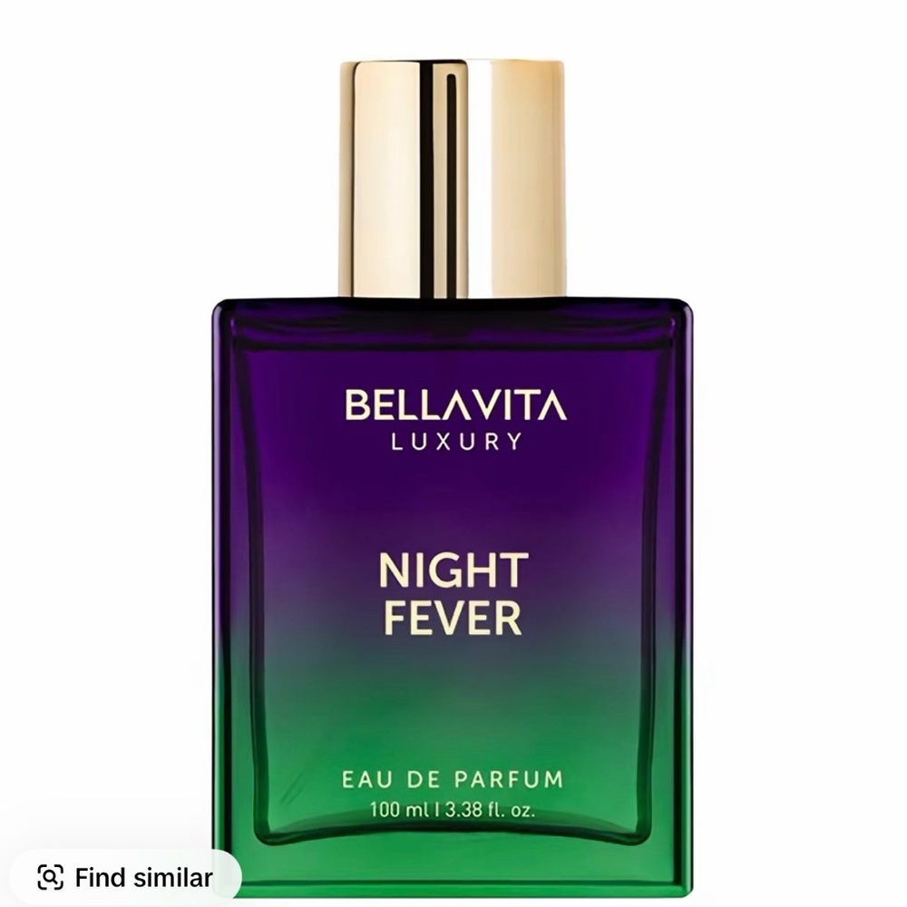 Bellavita Luxury Night Fever Eau de Parfum - Purple to Green Gradient Bottle